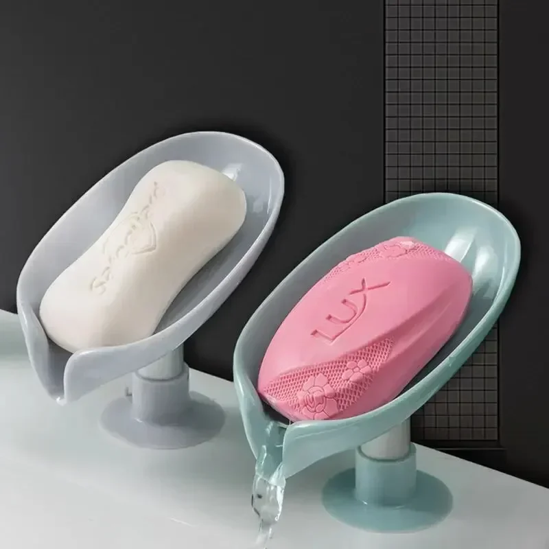 Soap Making Box - Drain Soap Holder Leaf Shape Soap