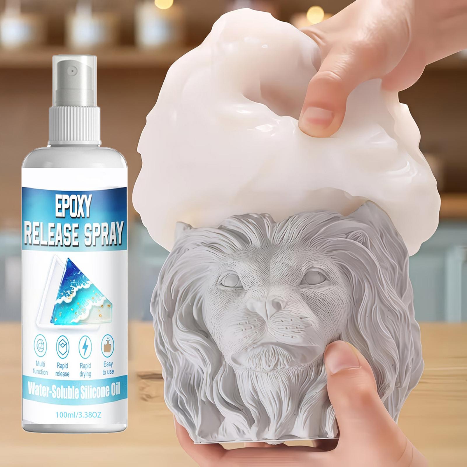 Soap Making Material - 100ml Silicone Release Spray Epoxy Release
