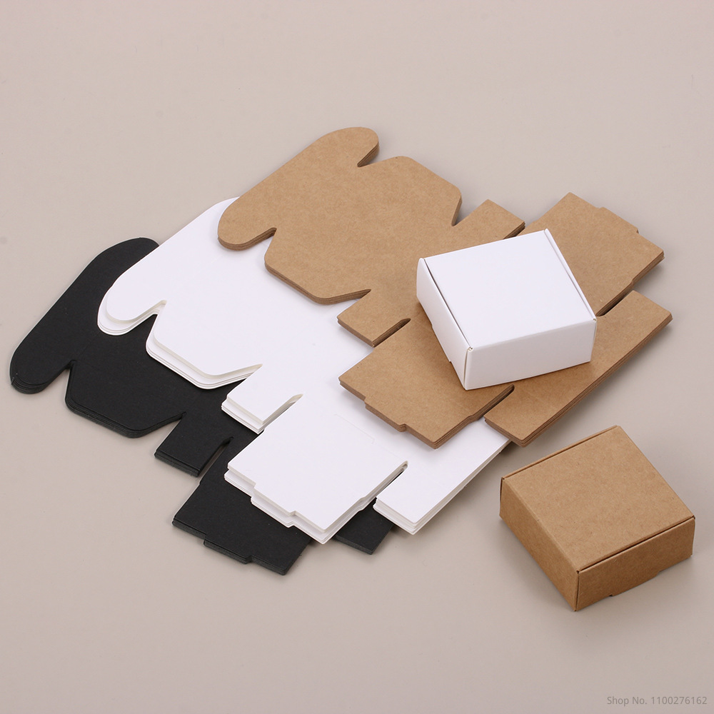Soap Making Dye - 50pcs / Kraft Carton Black White