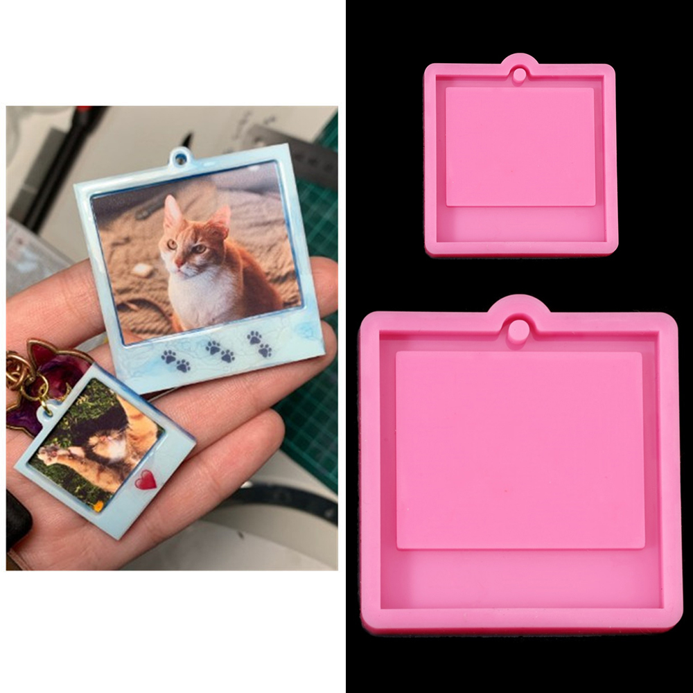 Soap Making Material - Photo Frame Epoxy Resin Keychain Mold