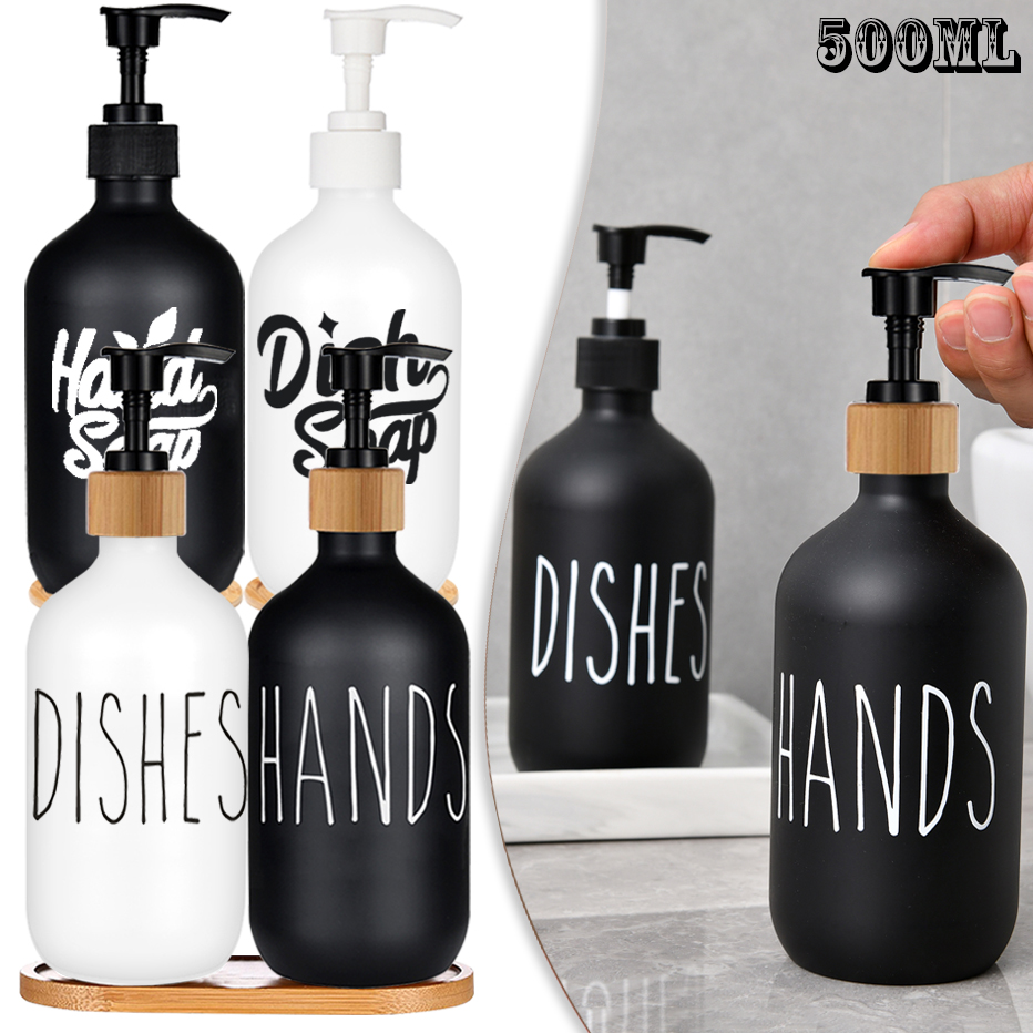 Soap Making Liquid - 500ml Dish Soap Bottle Dispenser Refillable