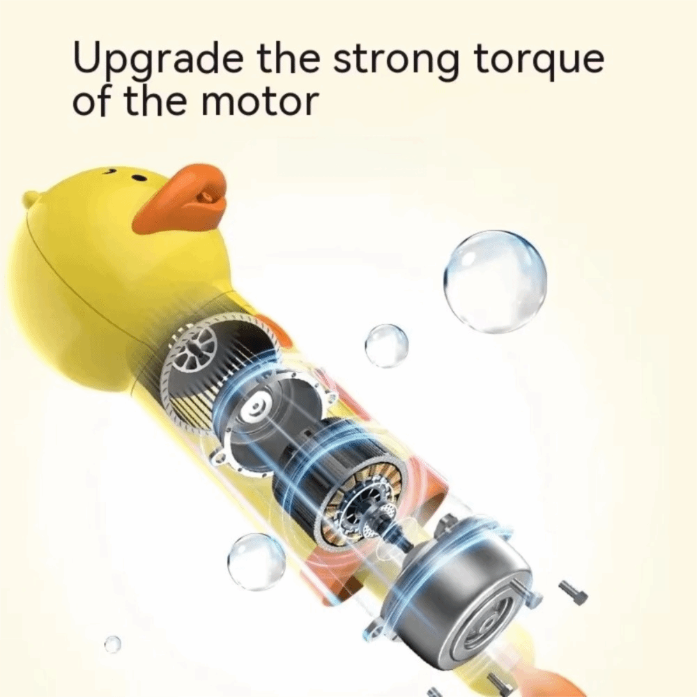 Soap Making Foam - Cute Duck Pet Cleaning Machine USB