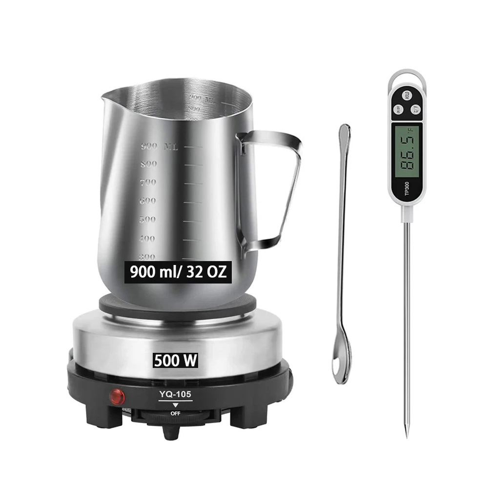 Soap Making Pot - Gemos Candle Making Supplies Tools Kit,