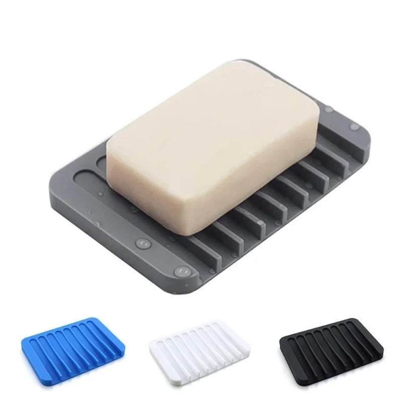 Soap Making Box - Self Draining Soap Holder Silicone Soap