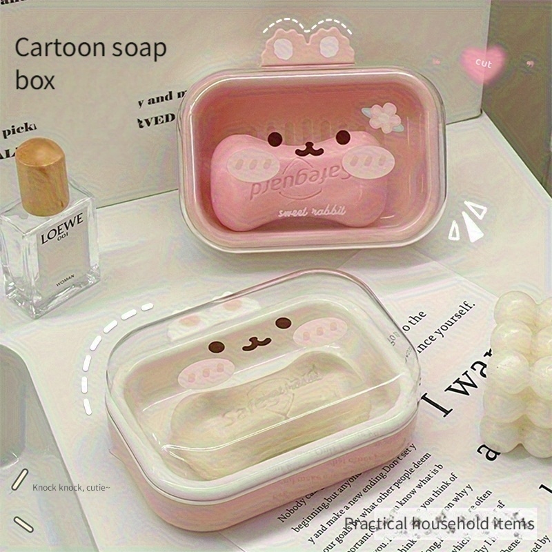 Soap Making Box - New Portable Water-Draining Cute Home Laundry