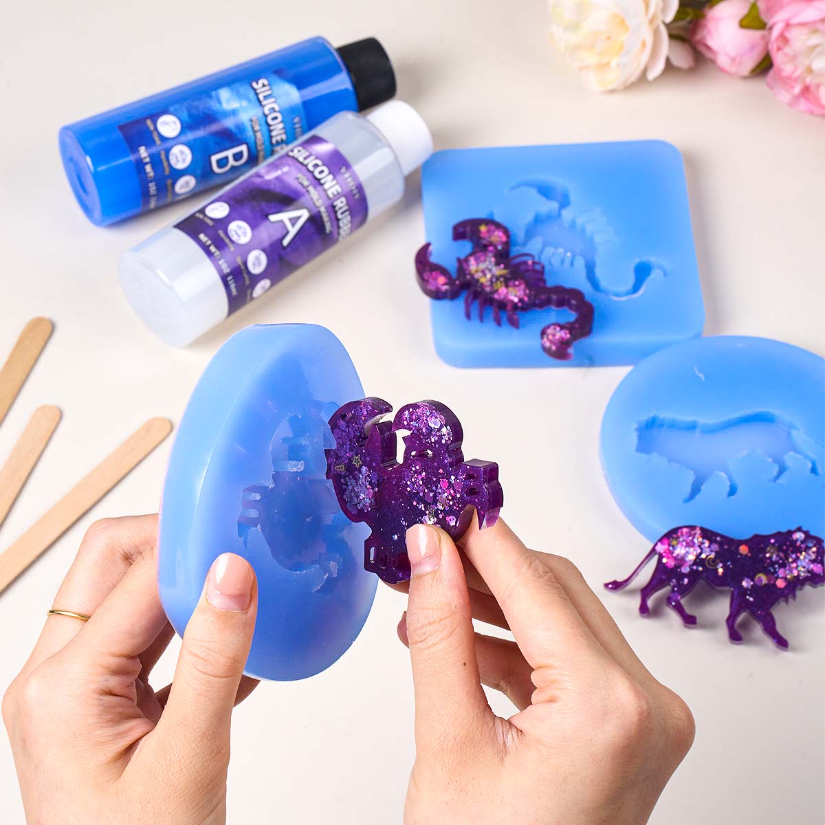118ml/296ml Silicone Mold Maki - огляд і ціна Soap Making Liquid