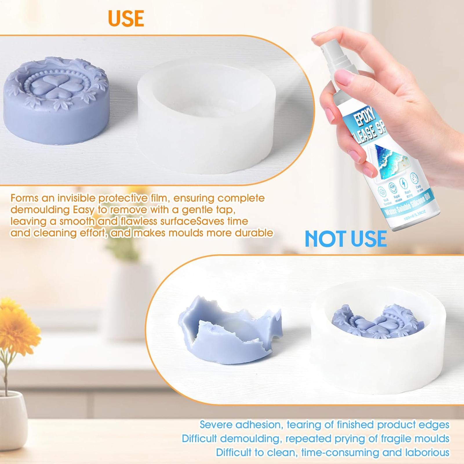 100ml Silicone Release Spray E - огляд і ціна Soap Making Material