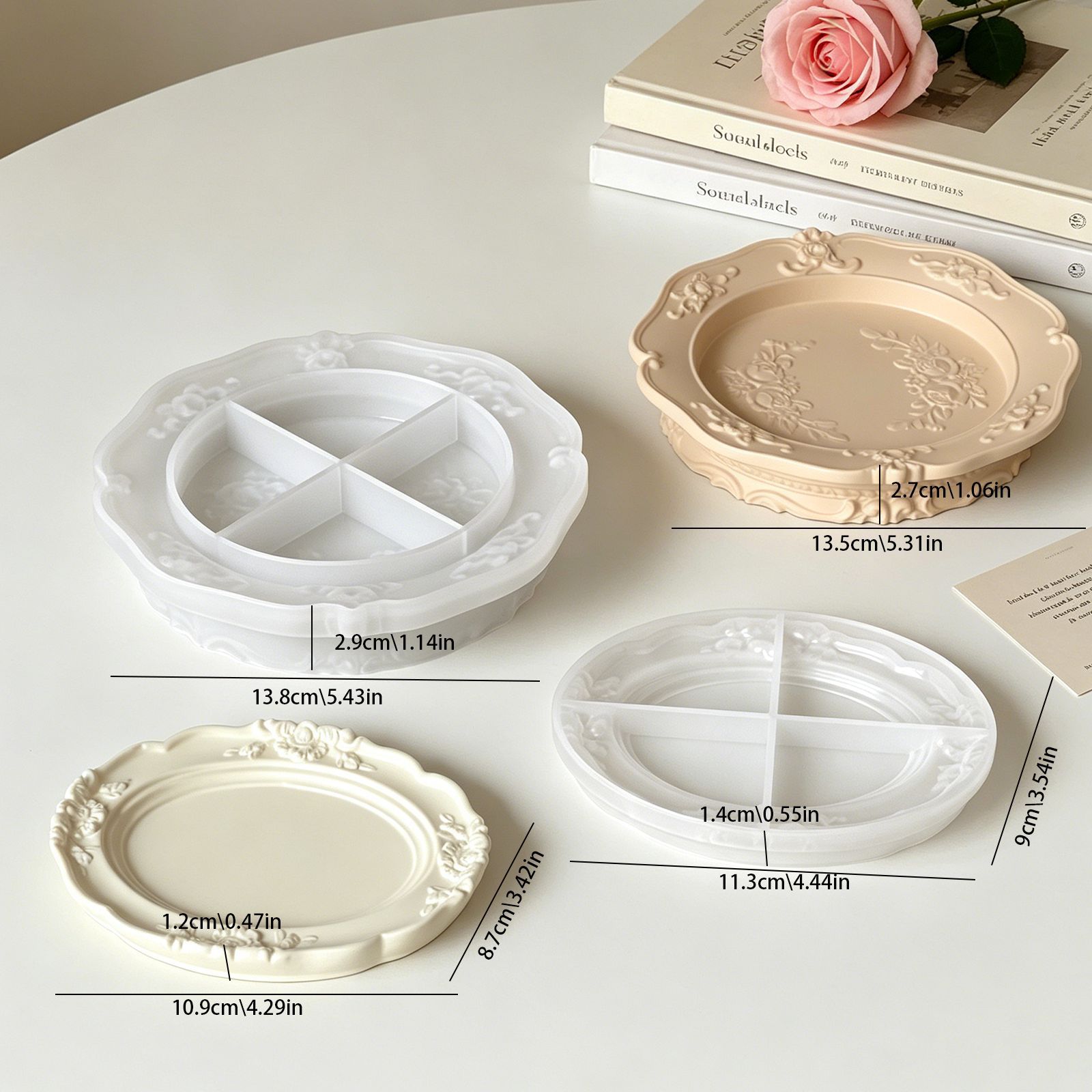 Elegant Vintage Baroque Lace S - огляд і ціна Soap Making Material