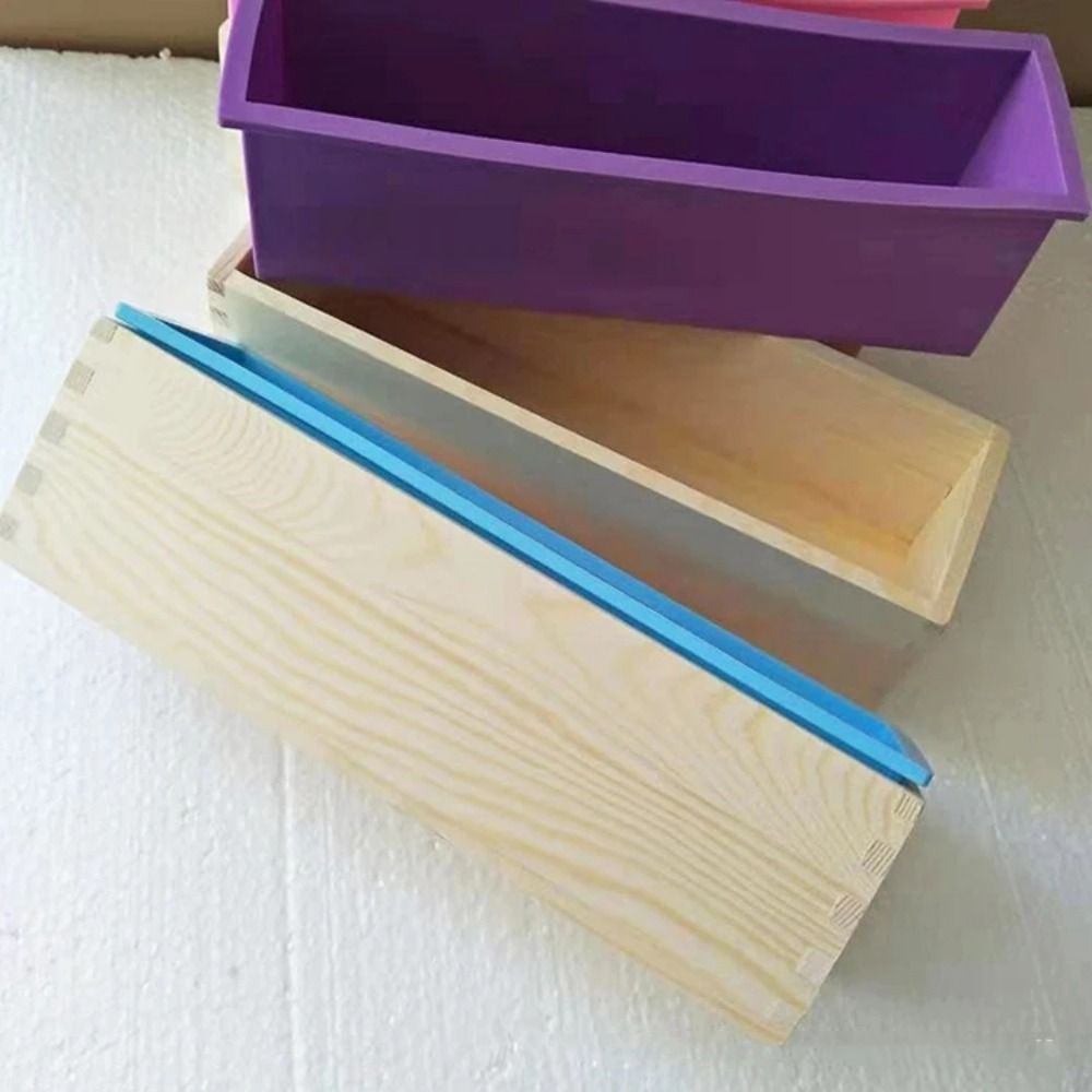 1200ml Silicone Soap Mold Wood - огляд і ціна Soap Making Box
