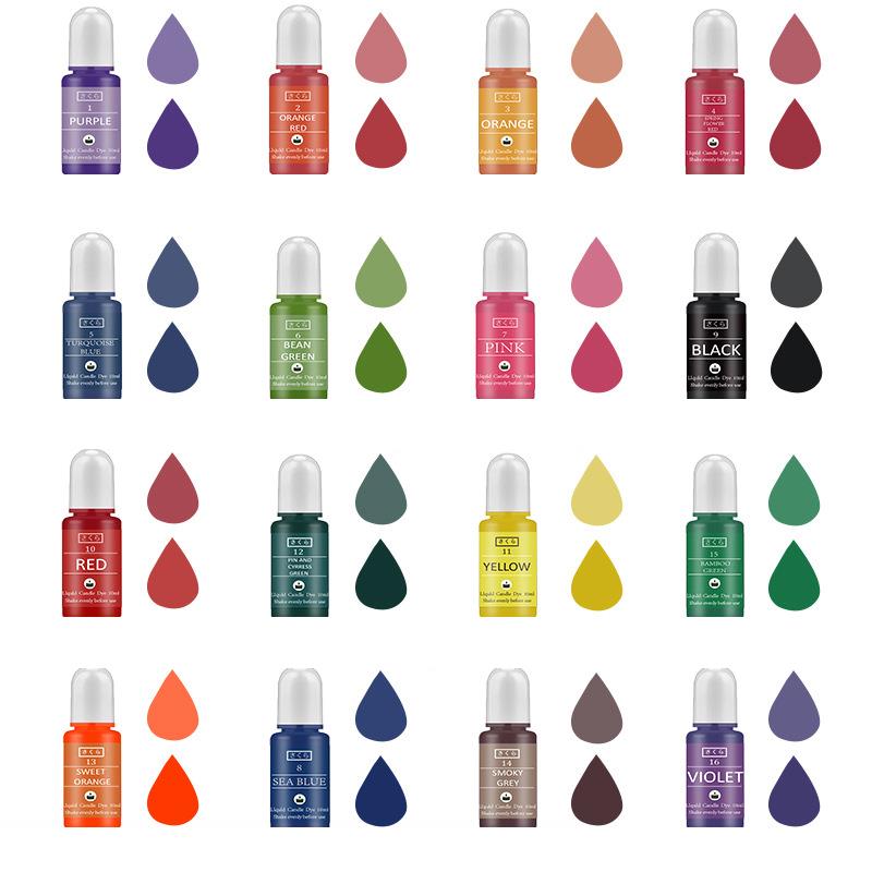 10ml/Bottle Candle Wax Pigment - огляд і ціна Soap Making Liquid