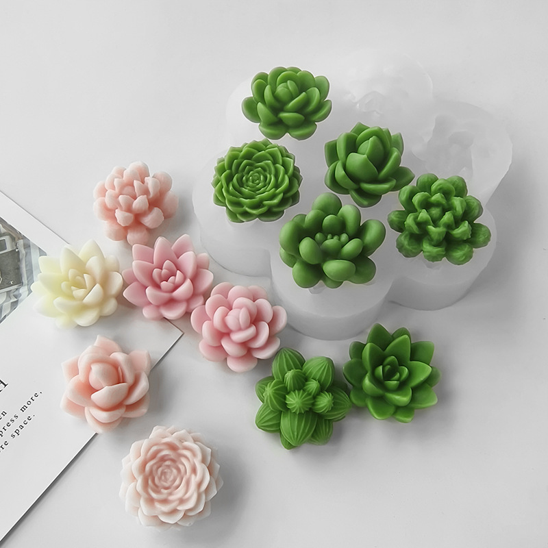7 In1 Succulent Cactus Silicon - огляд і ціна Soap Making Essentials