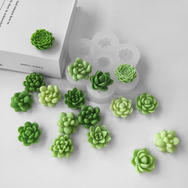 7 In1 Succulent Cactus Silicon - огляд і ціна Soap Making Essentials