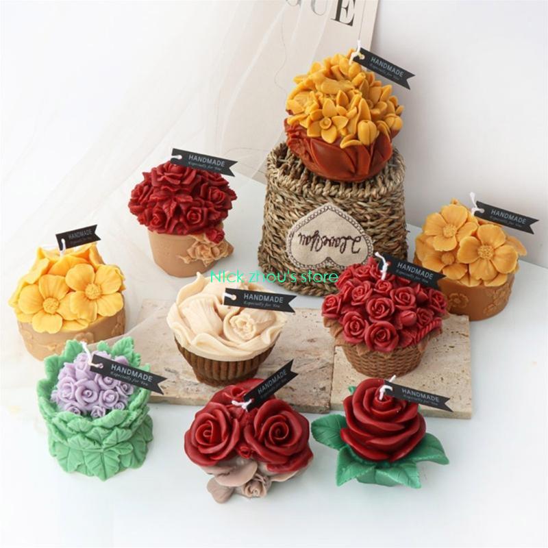 E15E Pot Culture Silicone Mold - огляд і ціна Soap Making Pot