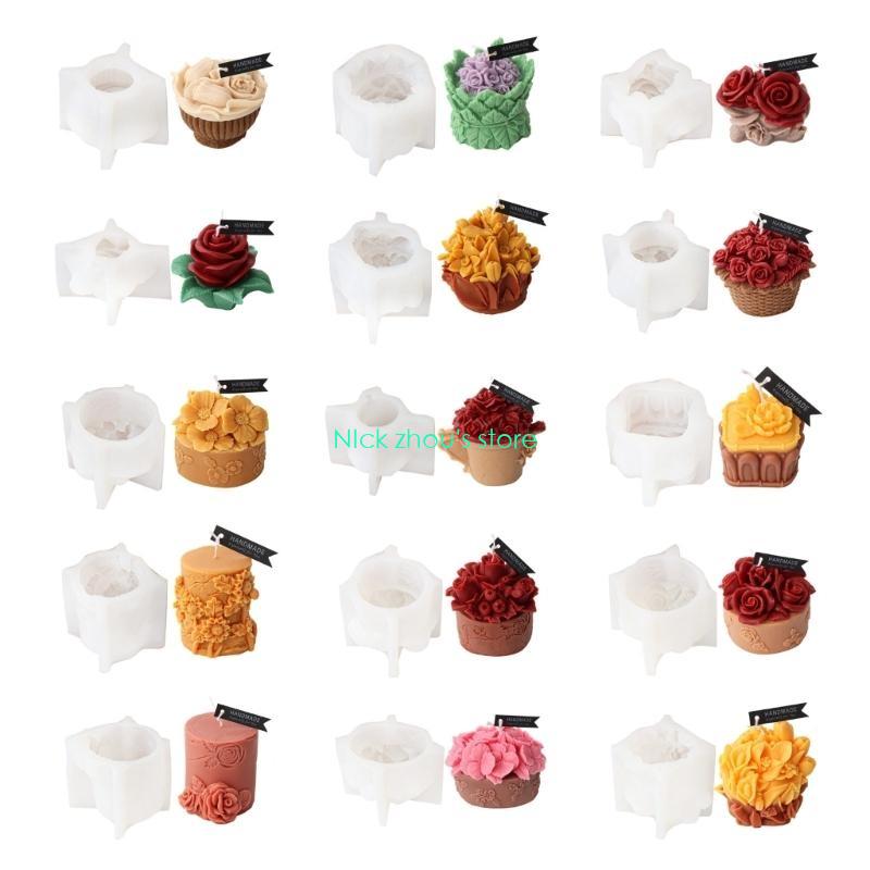 E15E Pot Culture Silicone Mold - огляд і ціна Soap Making Pot