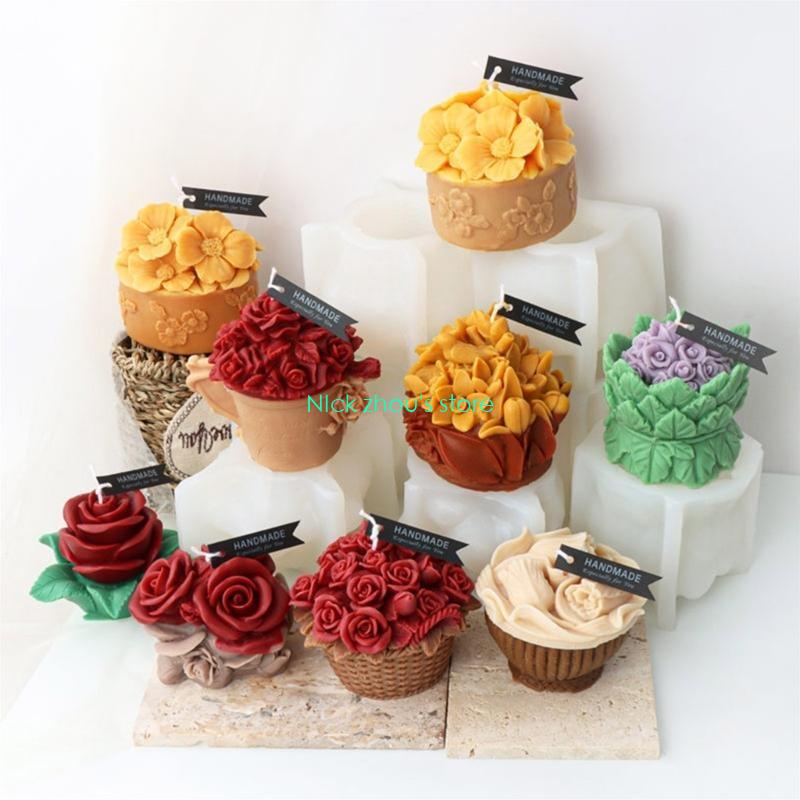 E15E Pot Culture Silicone Mold - огляд і ціна Soap Making Pot