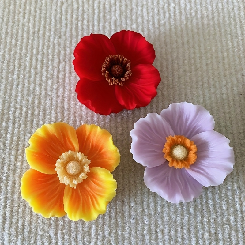 3Flower silicone mold，Silicone - огляд і ціна Soap Making Liquid