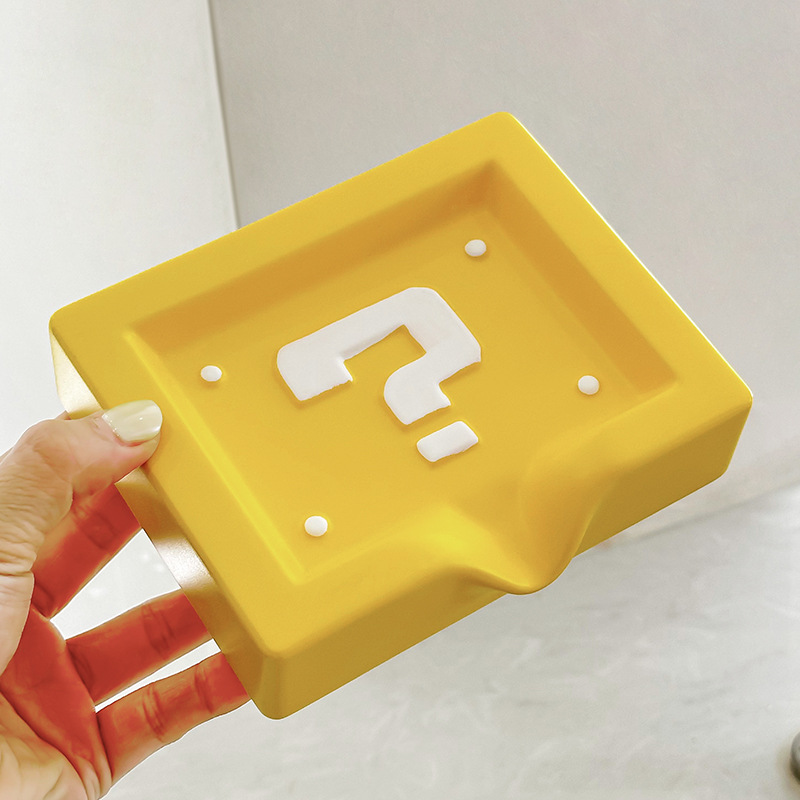 Question Mark Soap Dish Drain  - огляд і ціна Soap Making Box