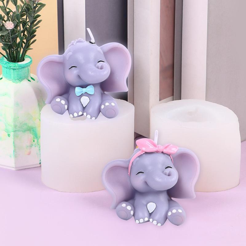 Cute 3D Elephant Silicone Cand - огляд і ціна Soap Making Material