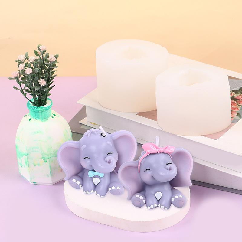 Cute 3D Elephant Silicone Cand - огляд і ціна Soap Making Material
