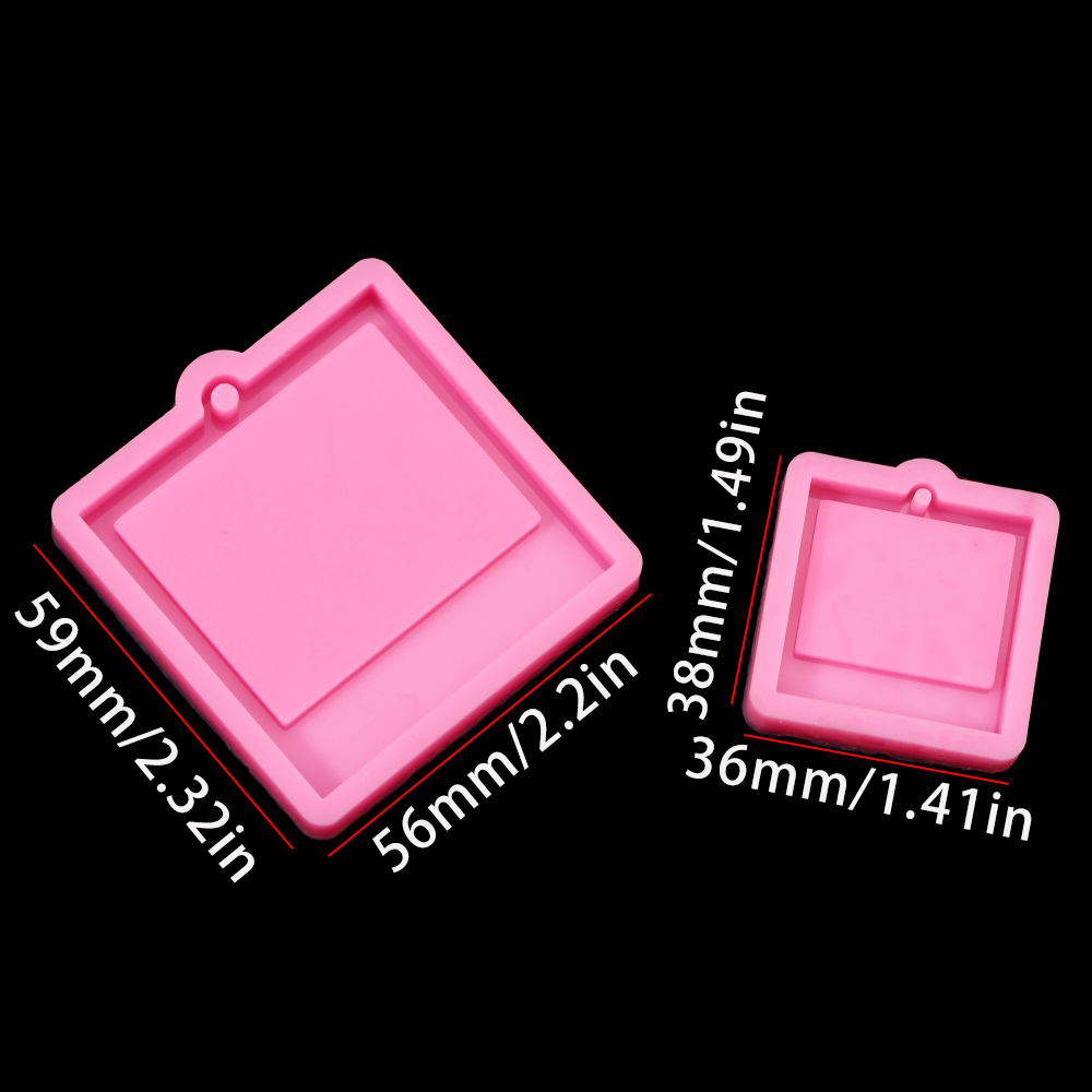 Photo Frame Epoxy Resin Keycha - огляд і ціна Soap Making Material