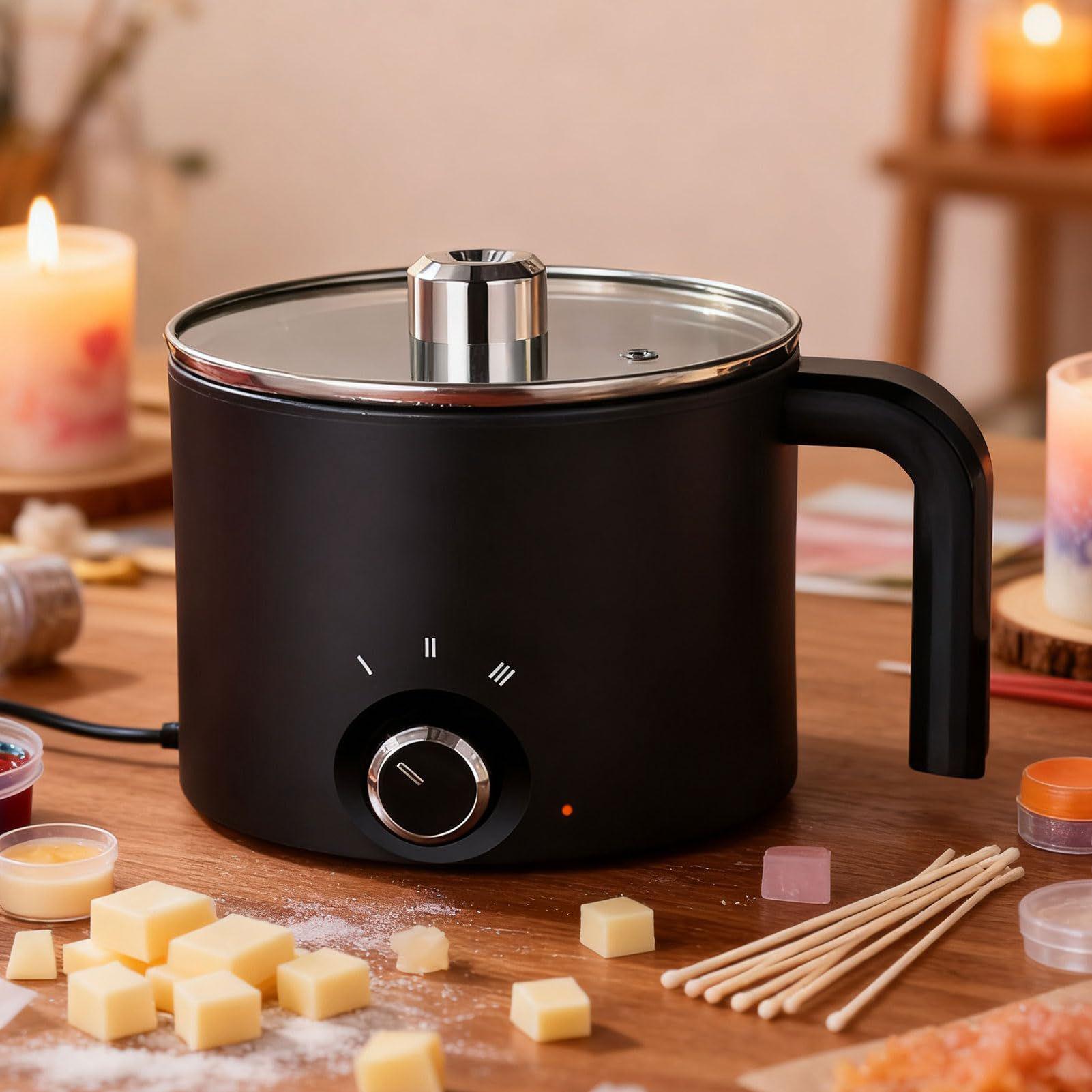 Candle Wax Melter 1.5L Electri - огляд і ціна Soap Making Pot