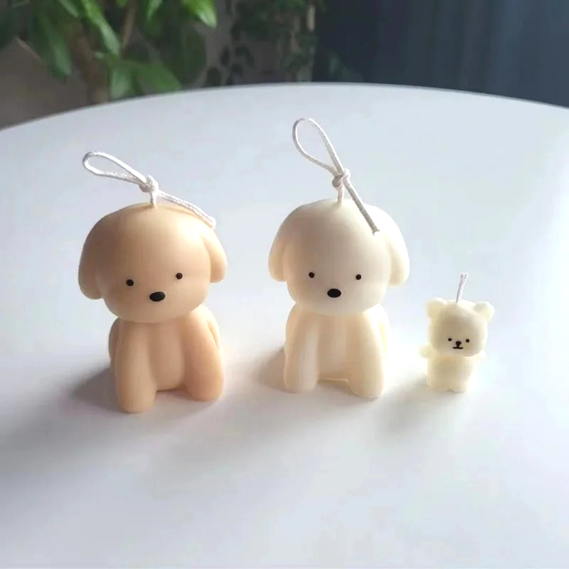 3D Puppy Scented Candle Silico - огляд і ціна Soap Making Gifts