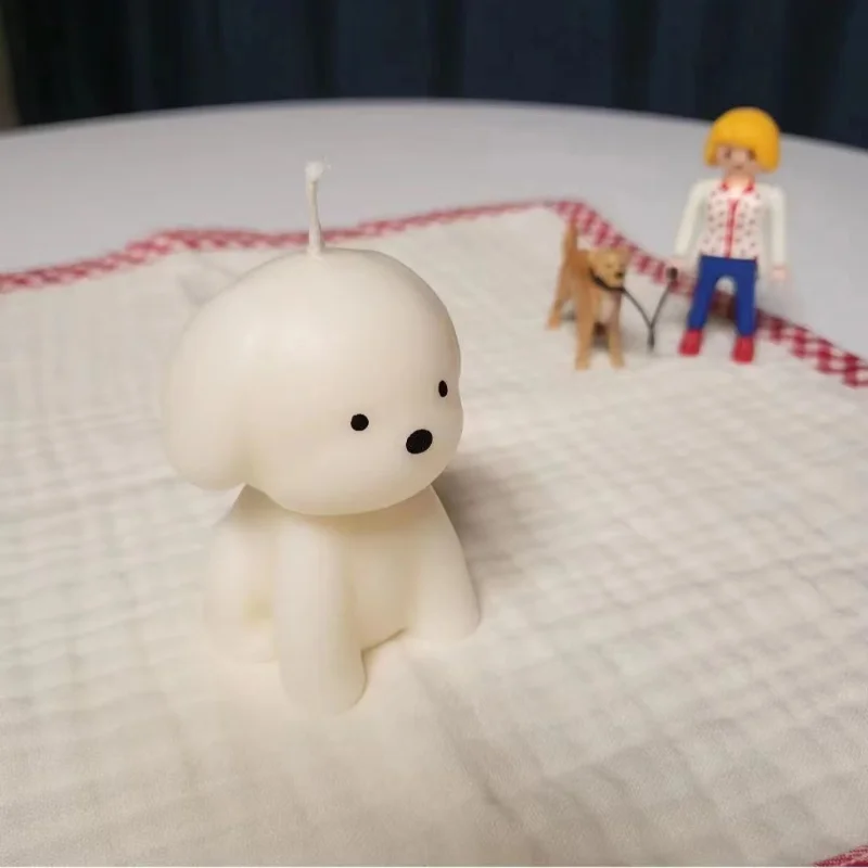3D Puppy Scented Candle Silico - огляд і ціна Soap Making Gifts