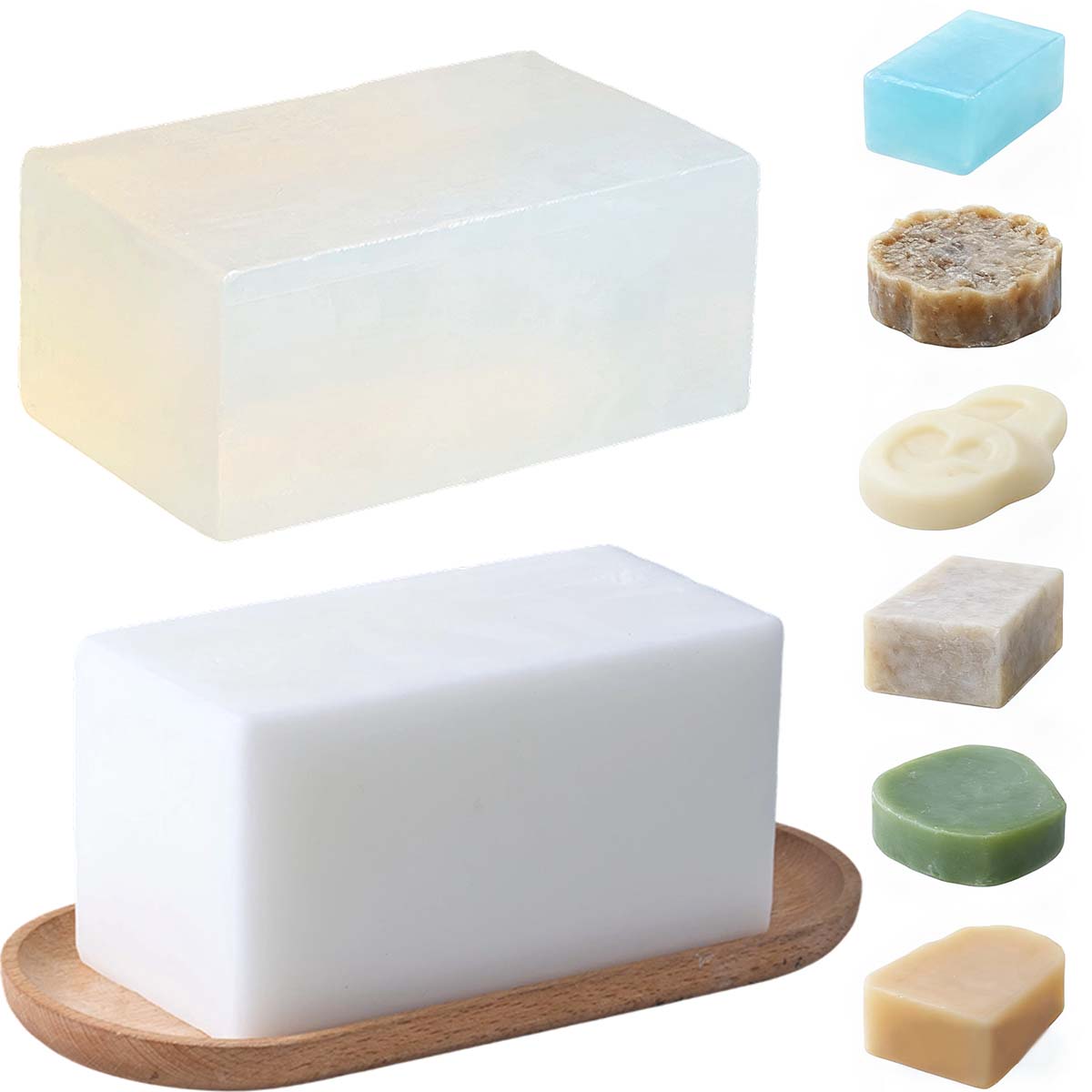 1000g Glycerin Soap Base DIY H - огляд і ціна Soap Making Material Wholesale