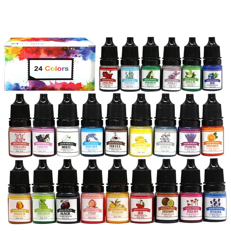 Epoxy Resin Pigments Kit DIY C - огляд і ціна Soap Making Liquid