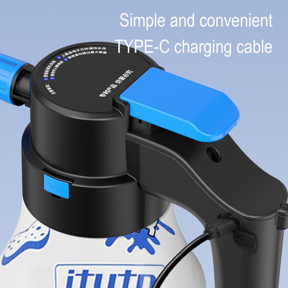 Electric Foam Sprayer for Car  - огляд і ціна Soap Making Foam