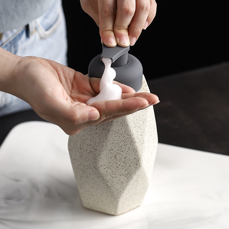 Bathroom Ceramic Mousse Dispen - огляд і ціна Soap Making Foam
