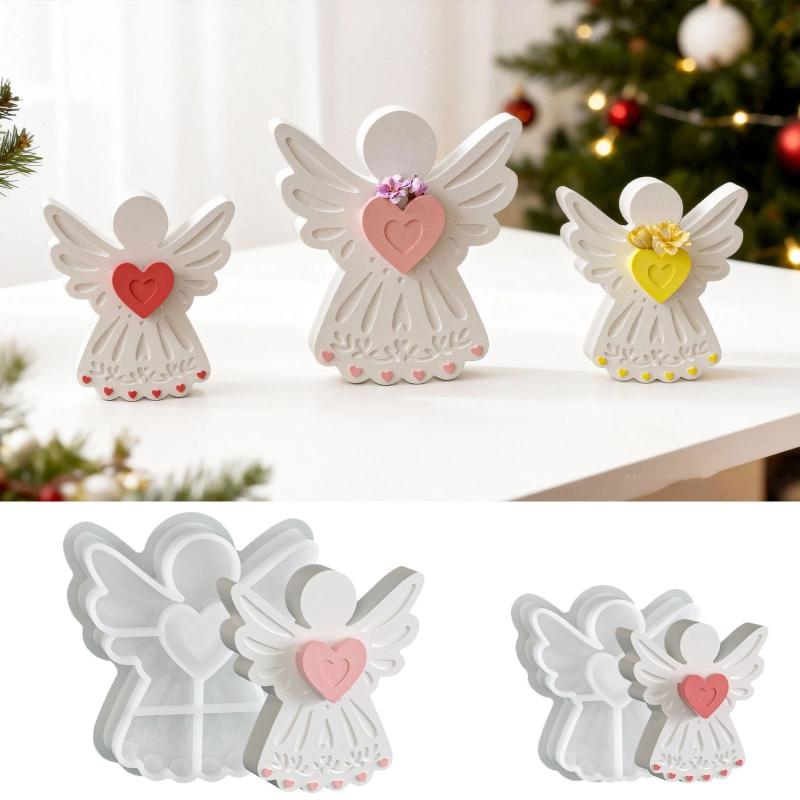 Love Angel Gypsum Mold Candle  - огляд і ціна Soap Making Material
