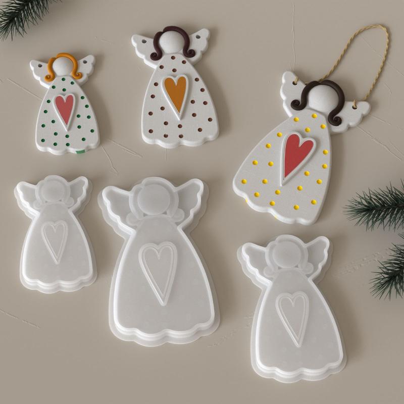 Love Angel Gypsum Mold Candle  - огляд і ціна Soap Making Material