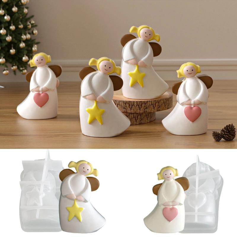 Love Angel Gypsum Mold Candle  - огляд і ціна Soap Making Material