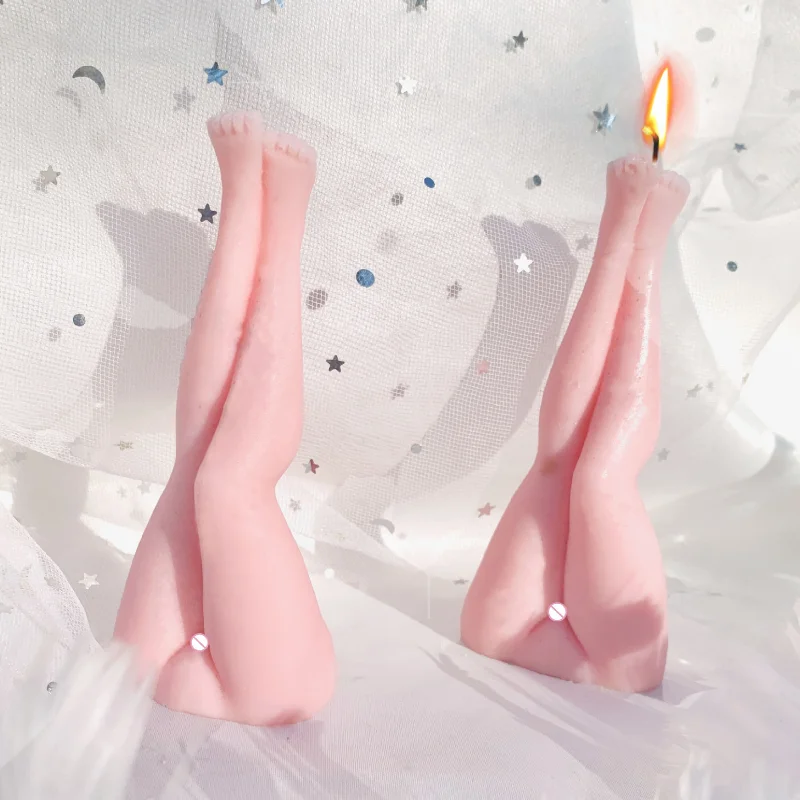 DIY Woman 3D Sexy Legs Candle  - огляд і ціна Soap Making Gifts