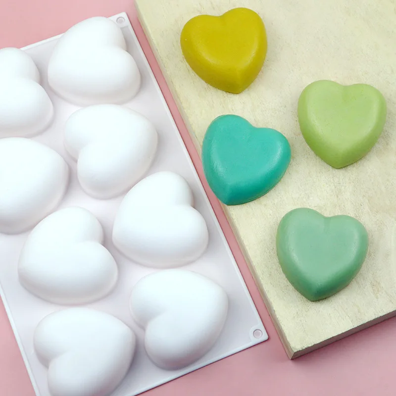 Love Heart Silicone Soap Mold  - огляд і ціна Soap Making Essentials