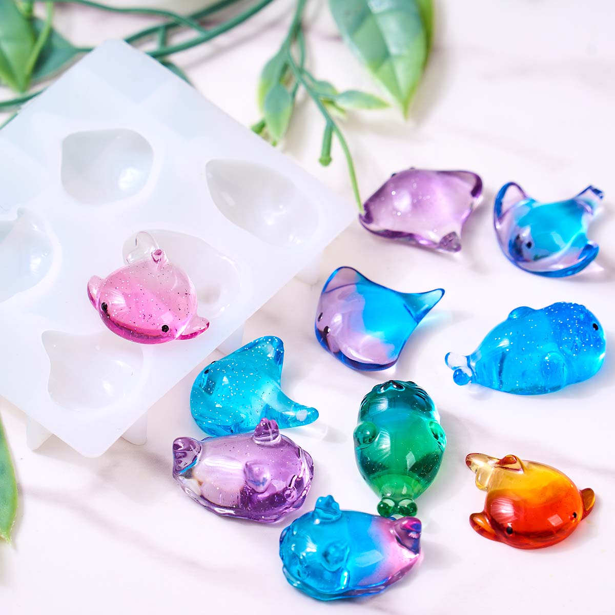 3D Healing Kawaii Manta Ray Wh - огляд і ціна Soap Making Material