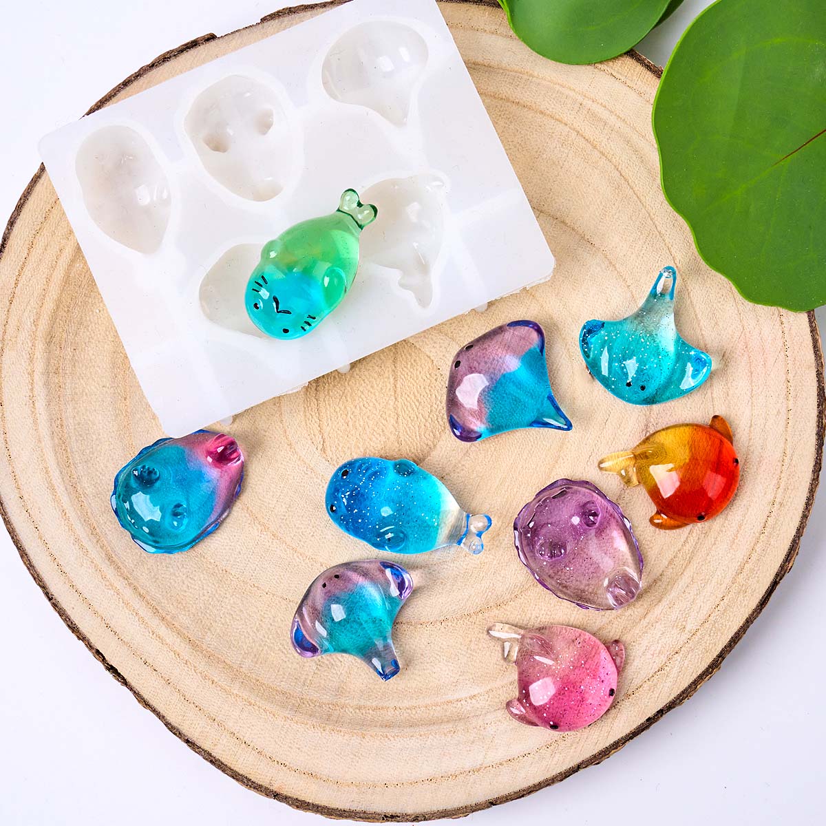 3D Healing Kawaii Manta Ray Wh - огляд і ціна Soap Making Material