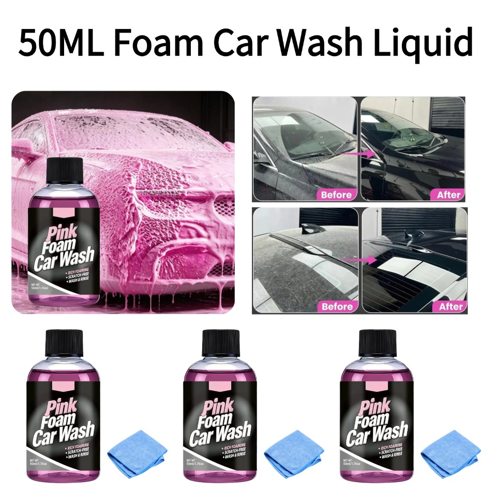 50ml Foam Car Wash Liquid Acti - огляд і ціна Soap Making Foam