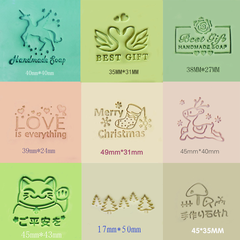 Christmas Series Soap Stamp Re - огляд і ціна Soap Making Gifts