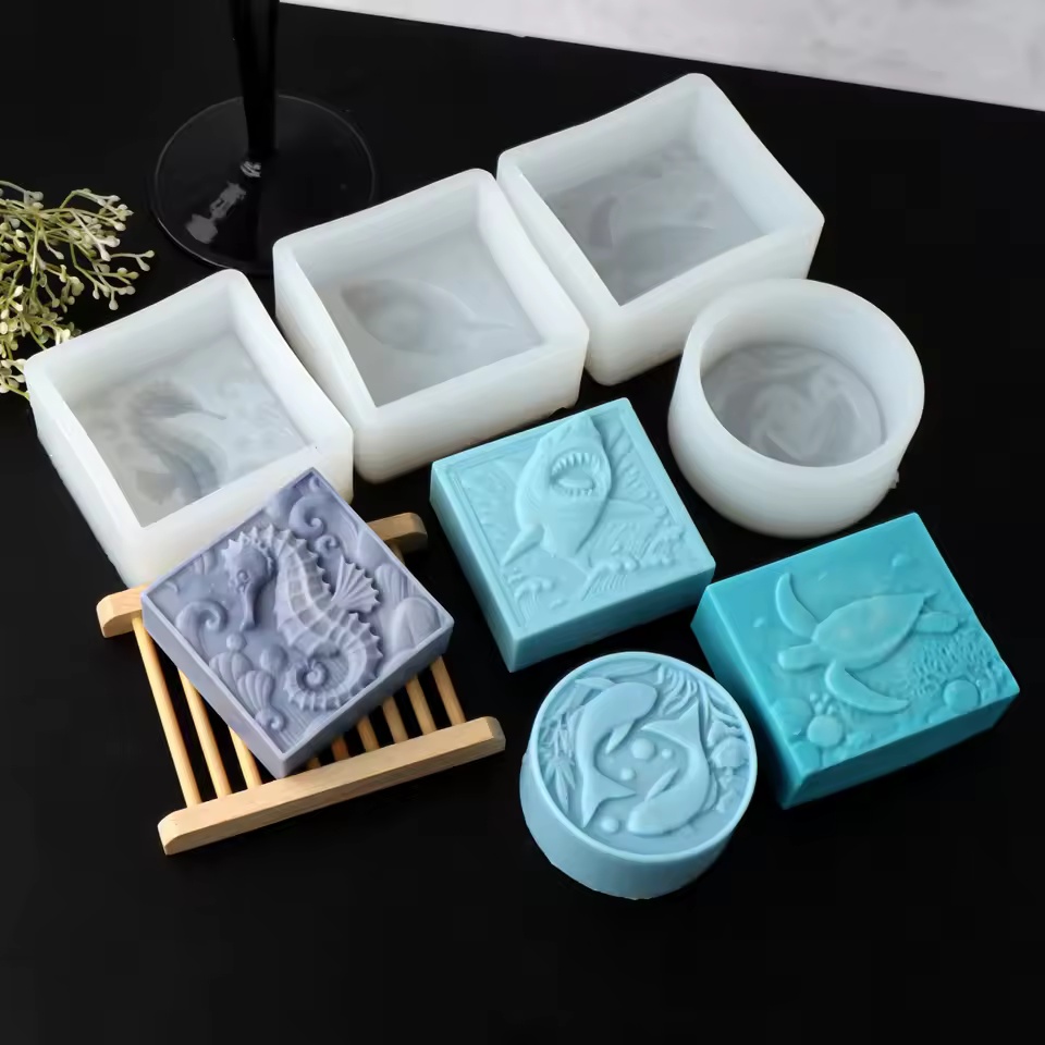 3D Seahorse Silicone Soap Mold - огляд і ціна Soap Making Gifts