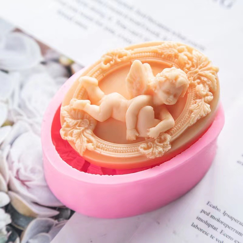 3D Angel Kids Shaped Silicone  - огляд і ціна Soap Making Gifts