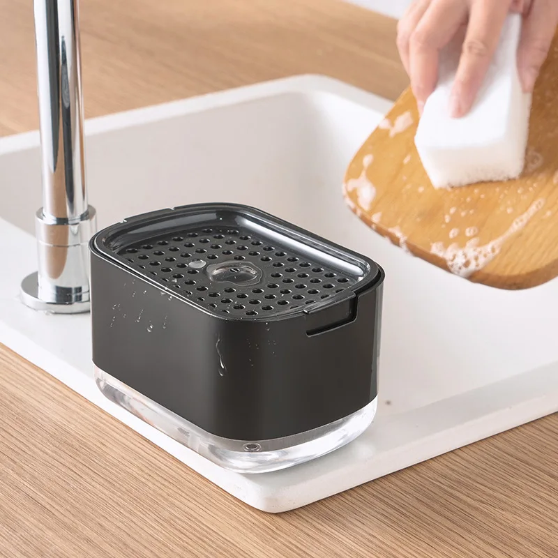 Soap Dispenser With Sponge Hol - огляд і ціна Soap Making Liquid