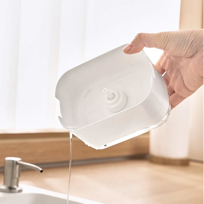 Soap Dispenser With Sponge Hol - огляд і ціна Soap Making Liquid