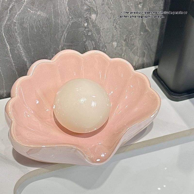 1/2Pcs Shell Shape Drain Soap  - огляд і ціна Soap Making Box