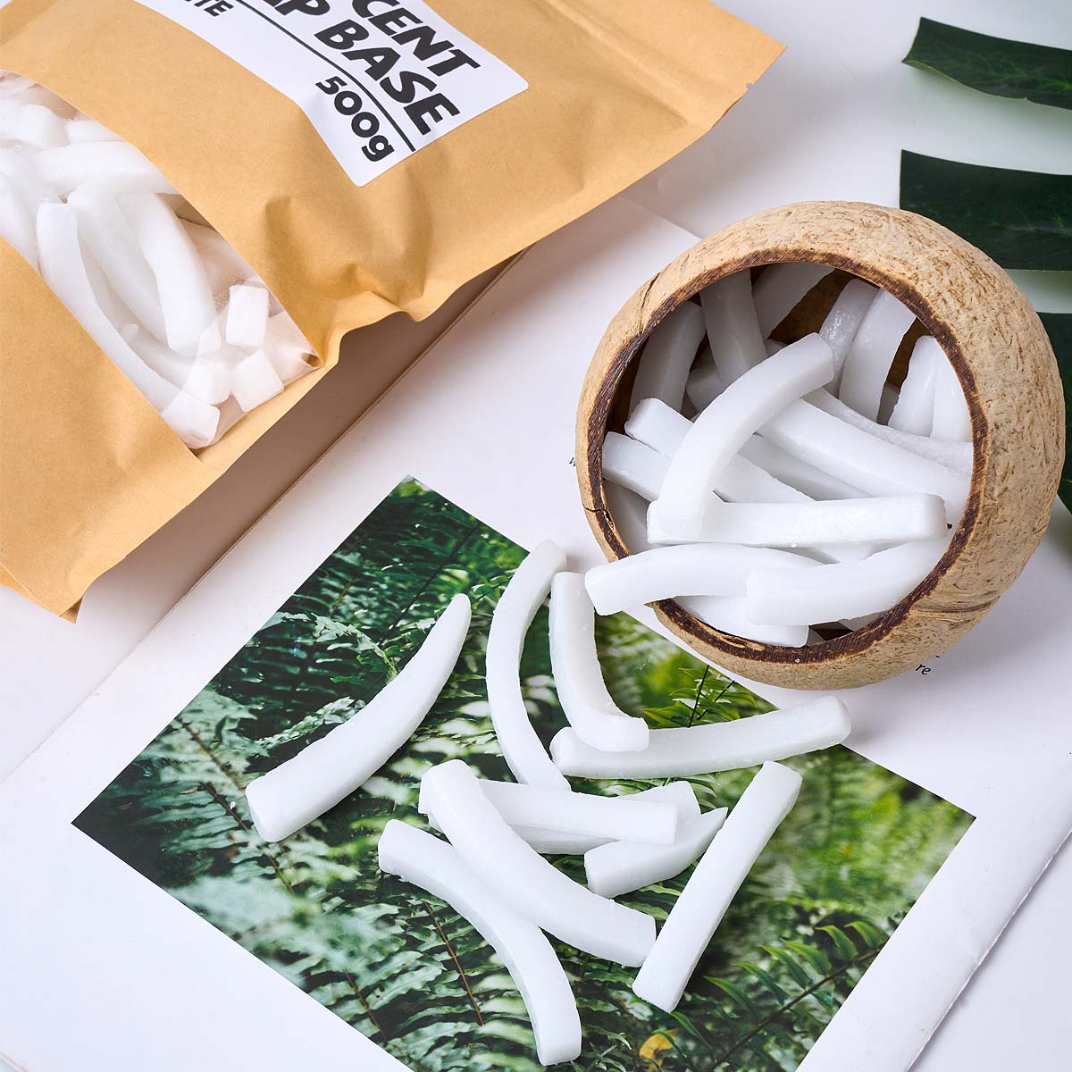 500g Transparent White Color S - огляд і ціна Soap Making Foam